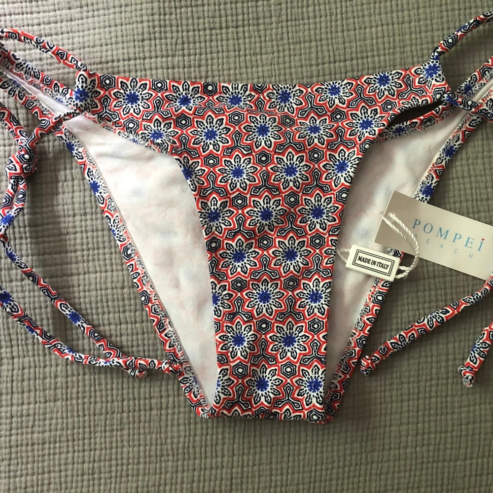 Pompei Beach Tie Side Bikini Bottom